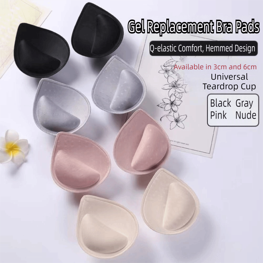 New 3/6cm Extra Thick Bra Pads - đánh giá và giá Push Up Bra Silicone