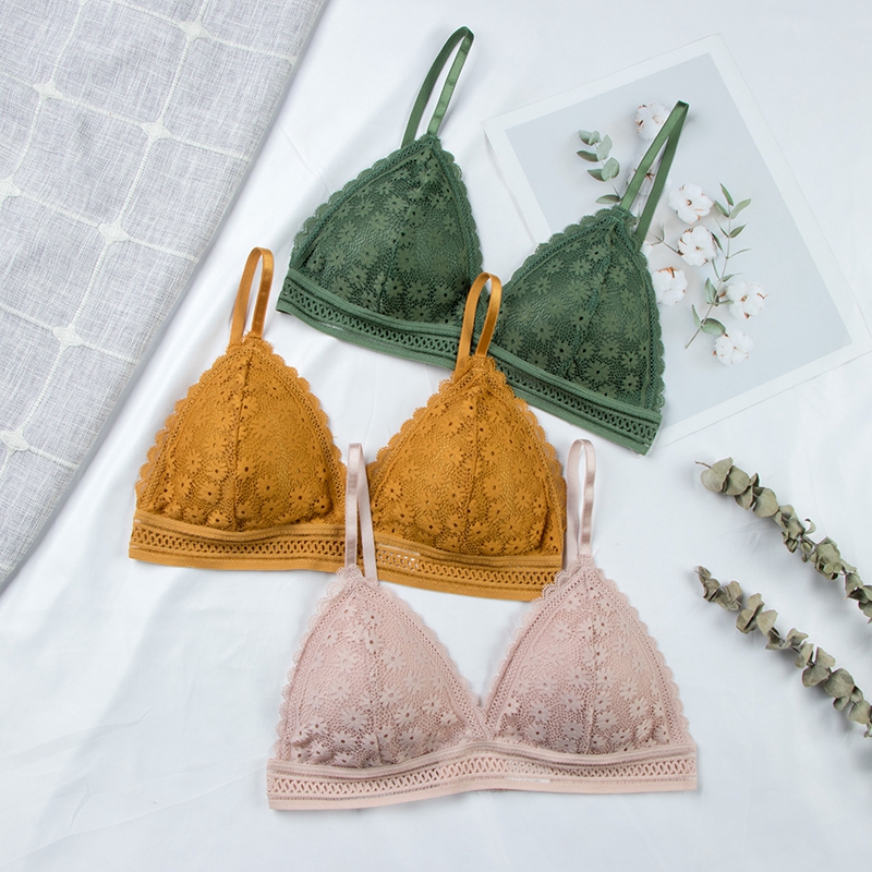 Sexy Floral Lace Bra Top For W - đánh giá và giá Full Coverage Bra